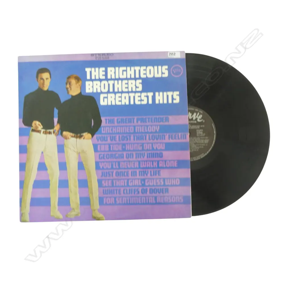 THE RIGHTEOUS BROTHERS 'GREATEST HITS' V6-5020 Image 1++